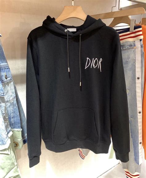 dior hoodie beige|christian dior hoodies men's.